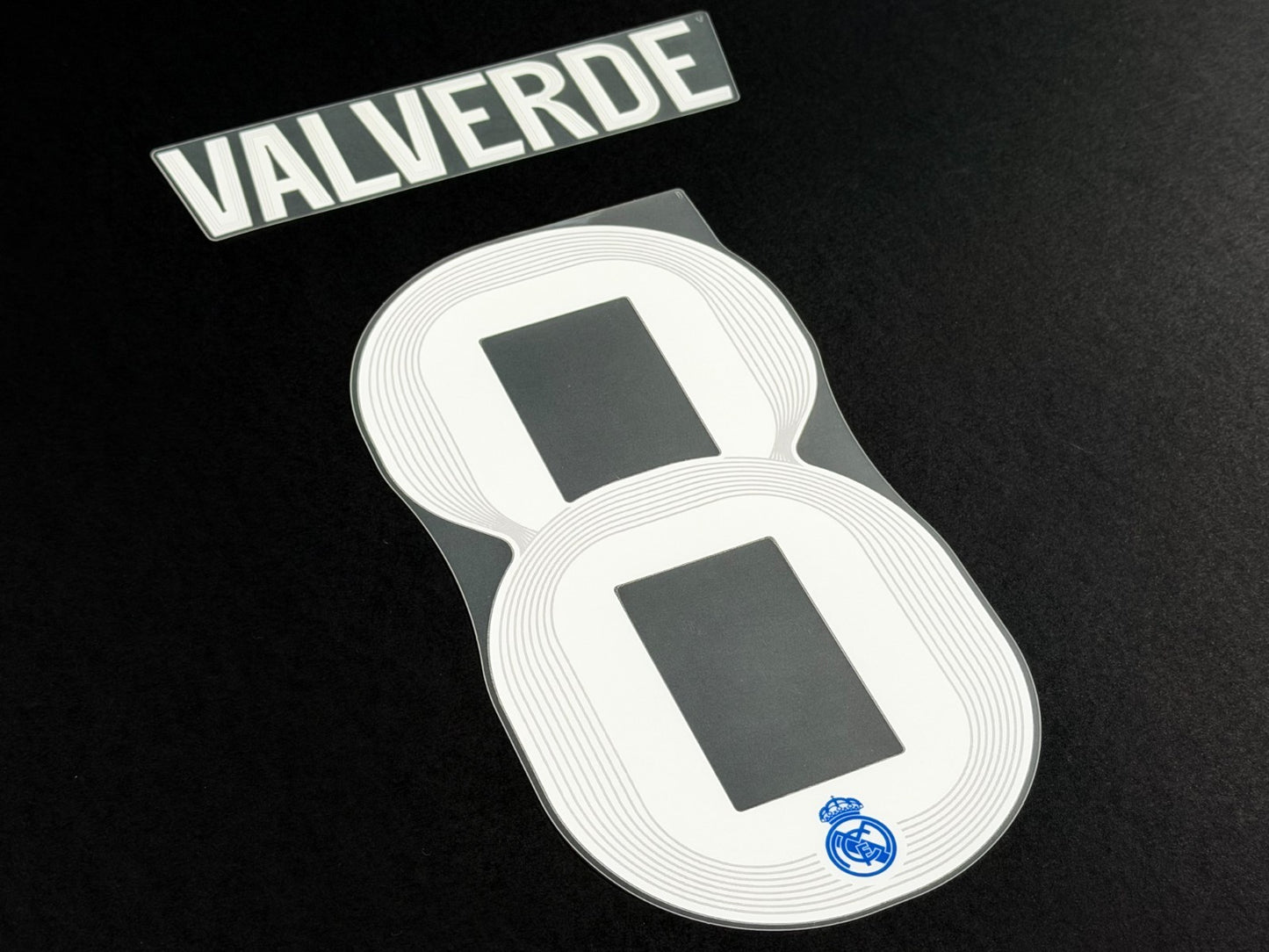 2025 2026 REAL MADRID VALVERDE 8 OFFICIAL 3RD KIDS SIZE NAMESET
