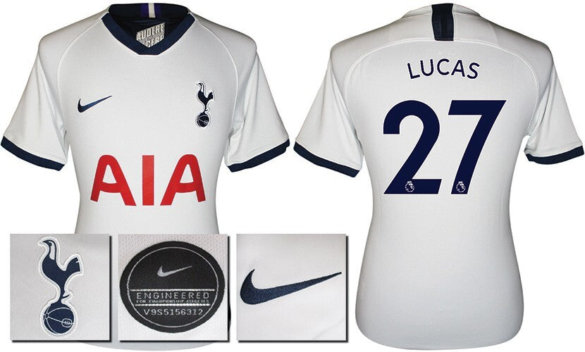 BNWT 2019 2020 NIKE TOTTENHAM HOTSPUR LUCAS 27 HOME SHIRT MEN'S