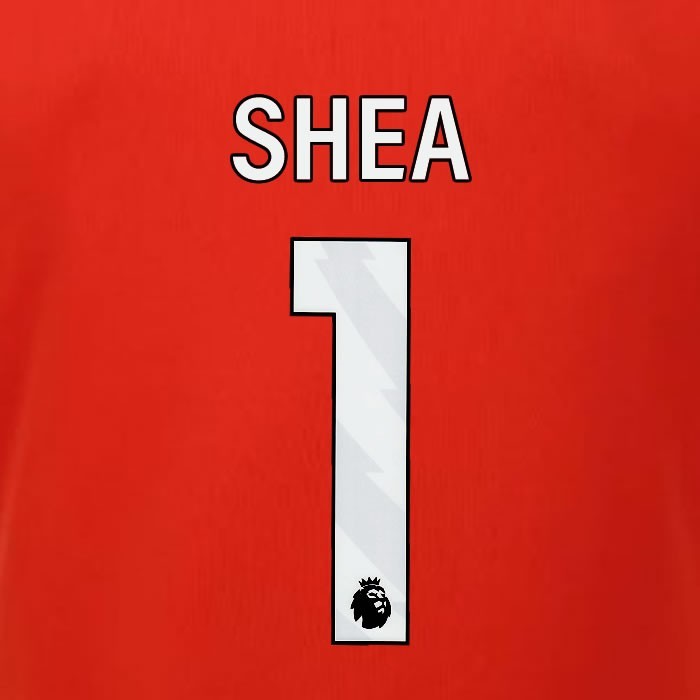 2023 2024 LUTON TOWN OFFICIAL SHEA 1 WHITE HOME PLAYER SIZE NAMESET