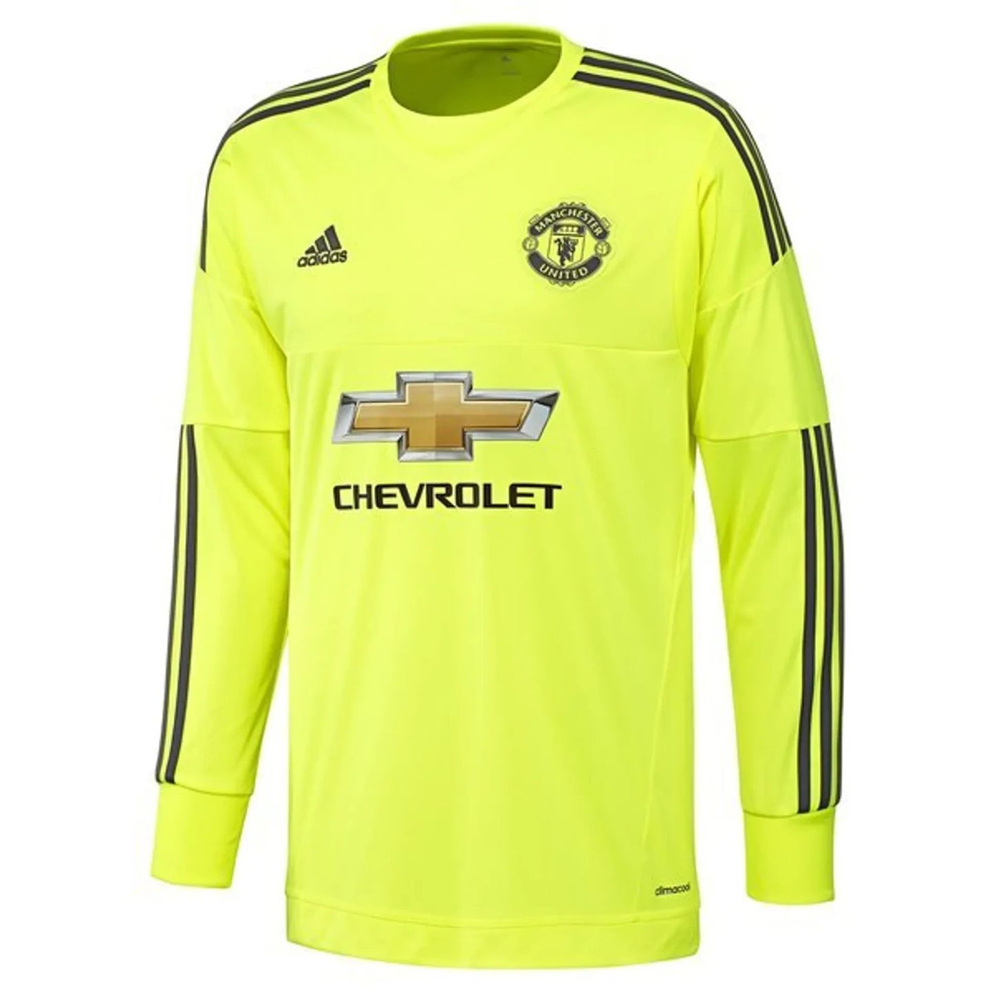 BNWT 2015 2016 MAN UNITED ADIDAS AWAY GOALKEEPER SHIRT KIDS 13-14 YEARS