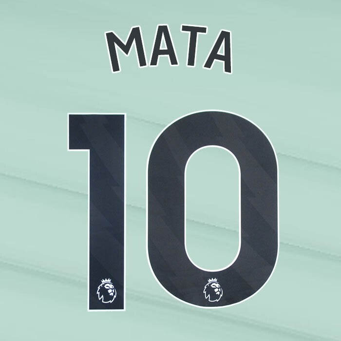 2023 2024 OFFICIAL CHELSEA MATA 10 BLACK 3RD PLAYER SIZE NAMESET