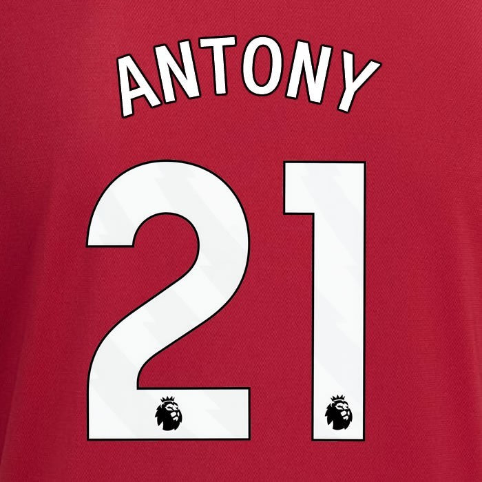 2023 2024 MANCHESTER UNITED ANOTONY 21 HOME WHITE PLAYER SIZE NAMESET