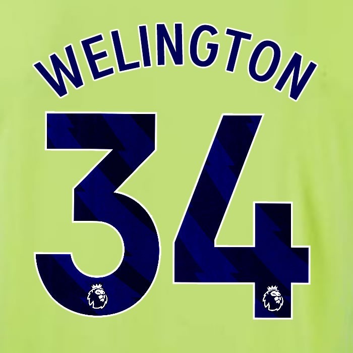 2024 2025 OFFICIAL SOUTHAMPTON WELINGTON 34 BLUE AWAY PLAYER SIZE NAME SET