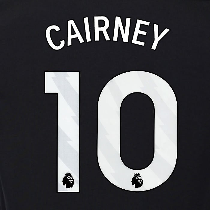 2025 2026 OFFICIAL FULHAM CAIRNEY 10 WHITE 3RD PLAYER SIZE NAMESET