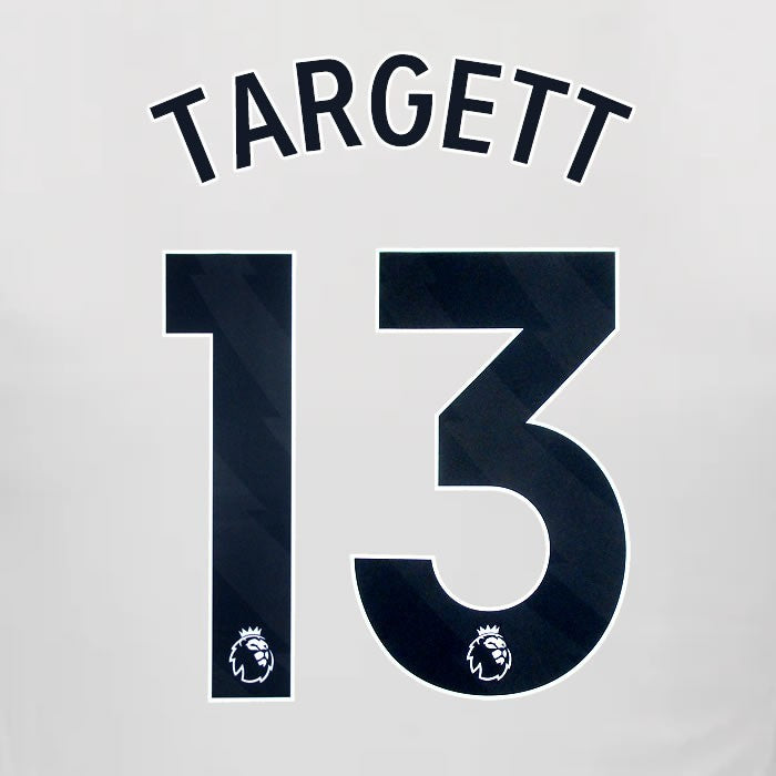 2024 2025 NEWCASTLE TARGETT 13 OFFICIAL BLACK HOME PLAYER SIZE NAME SET