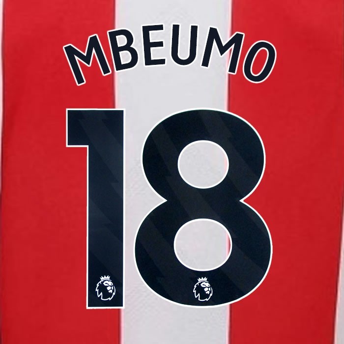 2023 2024 BRENTFORD MBEUMO 18 OFFICIAL BLACK HOME PLAYER SIZE NAMESET