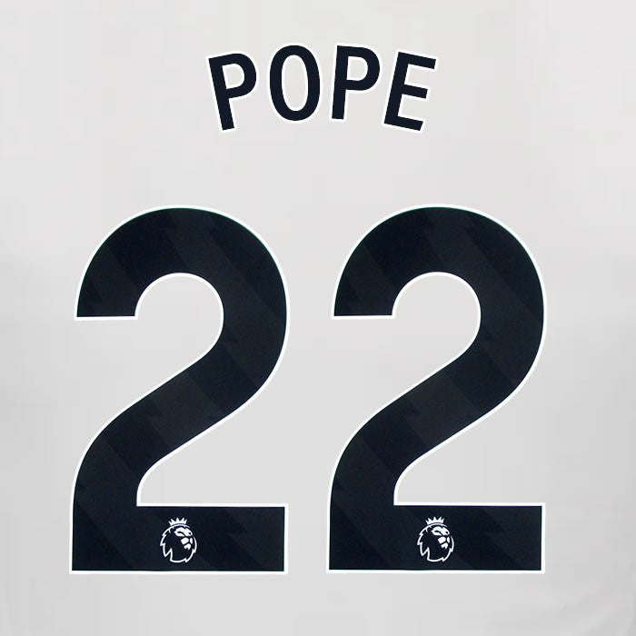 2024 2025 NEWCASTLE POPE 22 OFFICIAL BLACK HOME PLAYER SIZE NAME SET