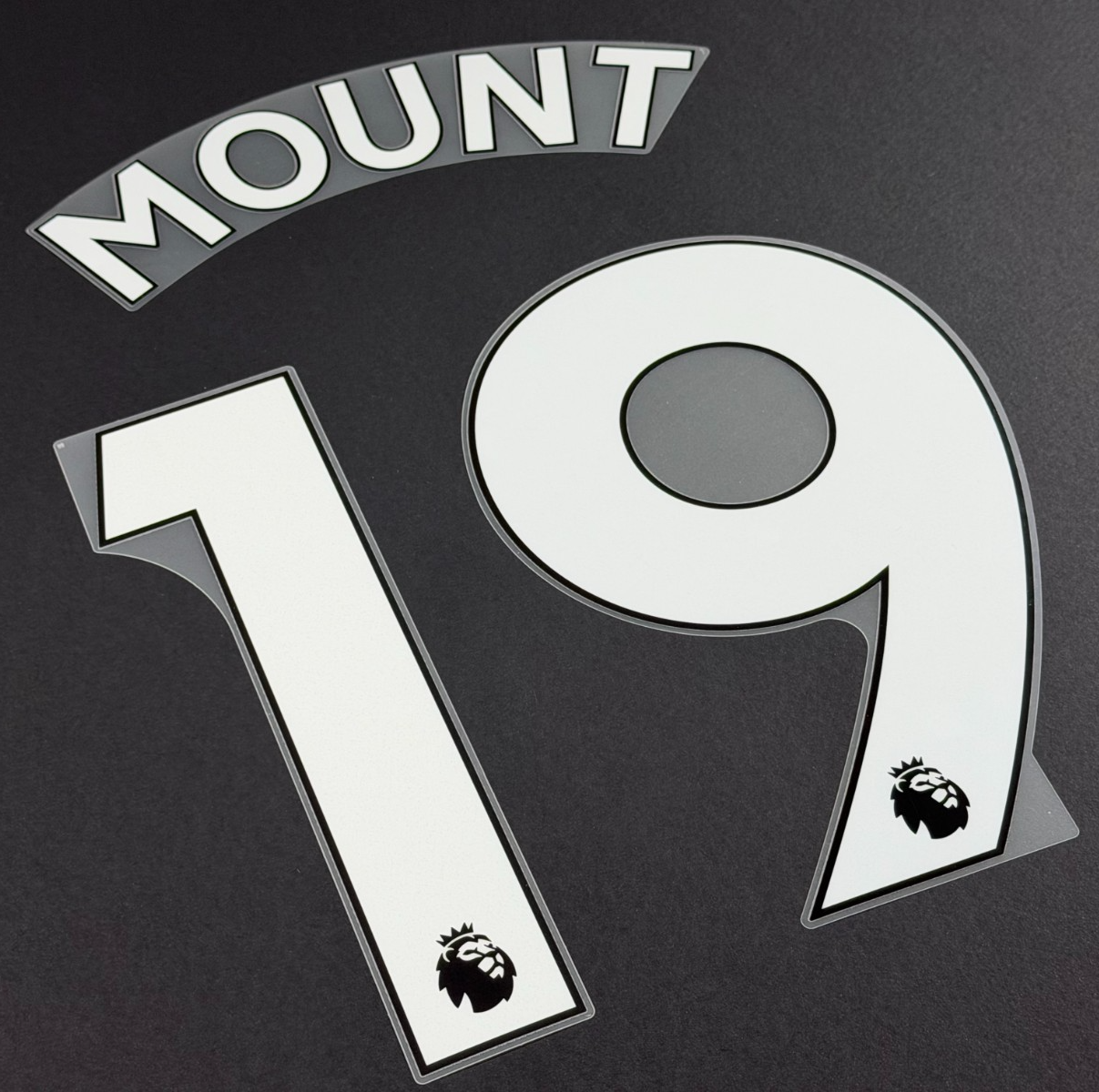 2019 2020 CHELSEA MOUNT 19 AVERY DENNISON WHITE PLAYER SIZE NAME SET 230MM