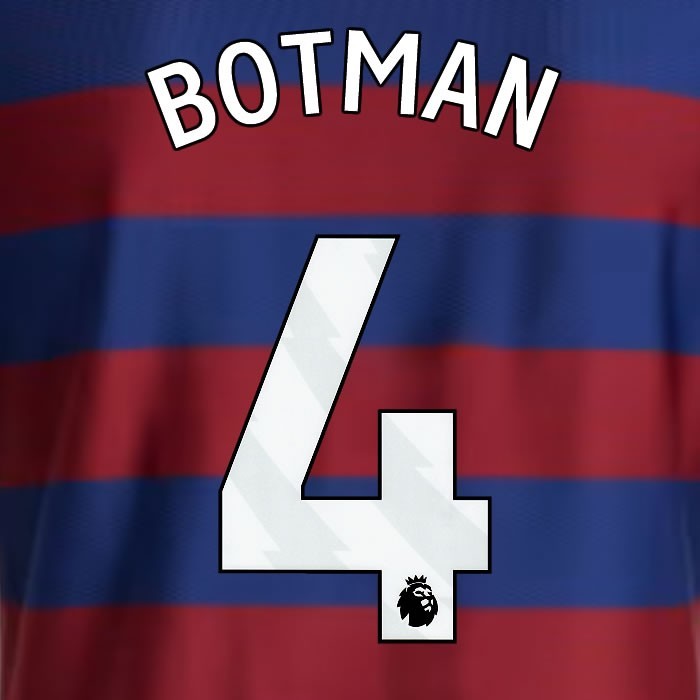 2024 2025 NEWCASTLE BOTMAN 4 OFFICIAL WHITE AWAY PLAYER SIZE NAME SET