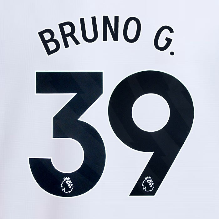 2024 2025 NEWCASTLE BRUNO G. 39 OFFICIAL BLACK 3RD PLAYER SIZE NAME SET