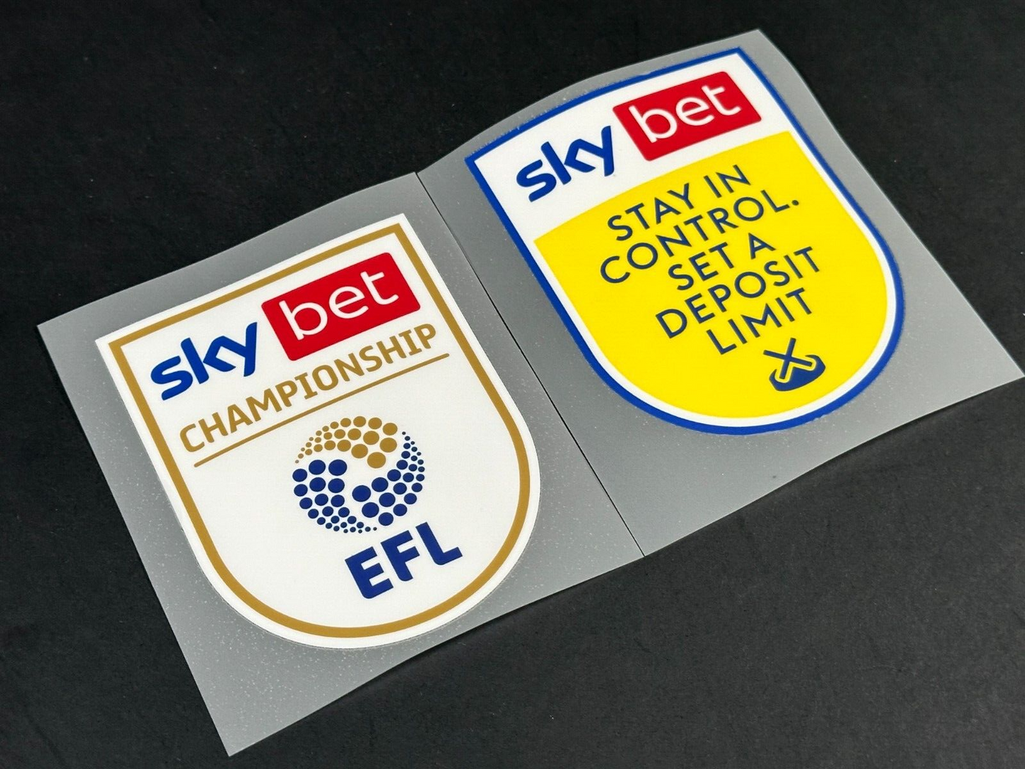 OFFICIAL 2020 2021 EFL SKY BET CHAMPIONSHIP SLEEVE PATCHES PLAYER ISSUE