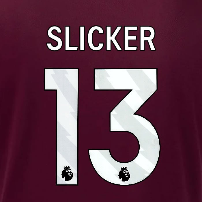 2024 2025 OFFICIAL IPSWICH TOWN SLICKER 13 WHITE AWAY PLAYER SIZE NAME SET