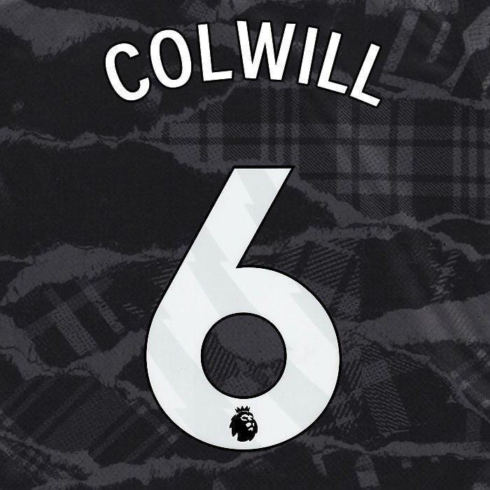 2024 2025 OFFICIAL CHELSEA COLWILL 6 WHITE 3RD PLAYER SIZE NAMESET