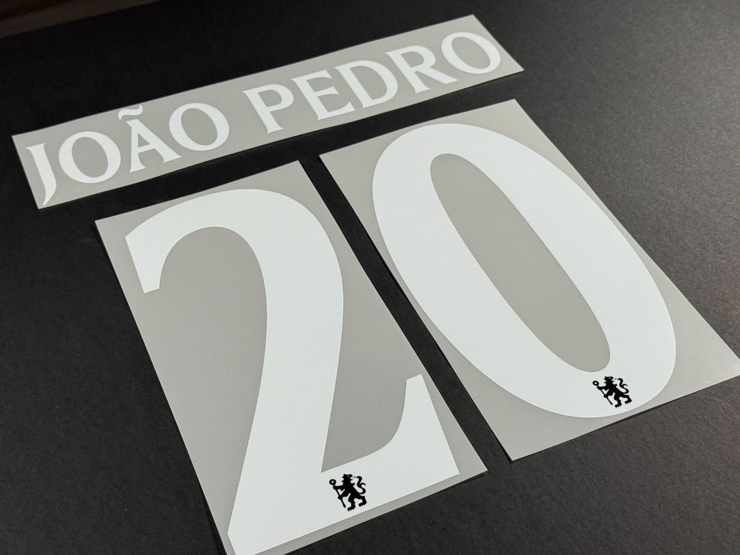 2025 2026 OFFICIAL CHELSEA JOAO PEDRO 20 3RD CUP PRINT PLAYER SIZE NAMESET