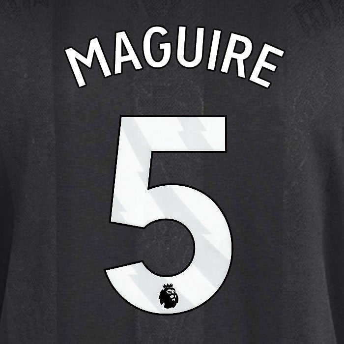 2025 2026 MANCHESTER UNITED MAGUIRE 5 3RD WHITE PLAYER SIZE NAMESET