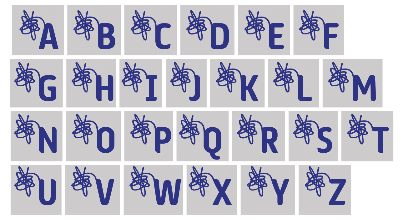 2019 2020 OFFICIAL EFL FOOTBALL LEAGUE BLUE PLAYER SIZE MIND LETTERS