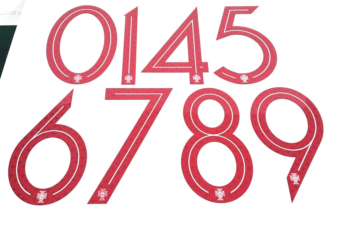 2018 2019 OFFICIAL SPORTING ID PORTUGAL AWAY RED PLAYER SHIRT NUMBERS