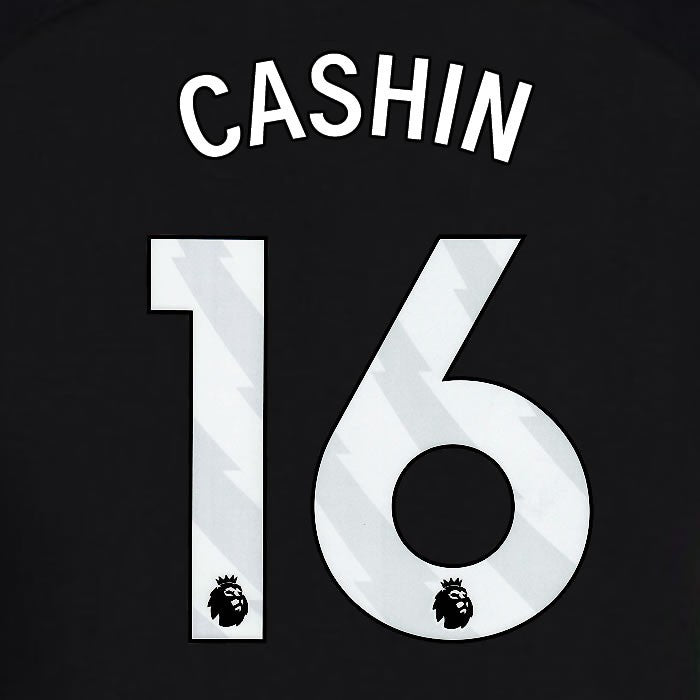 2024 2025 OFFICIAL BRIGHTON CASHIN 16 3RD WHITE PLAYER SIZE NAMESET