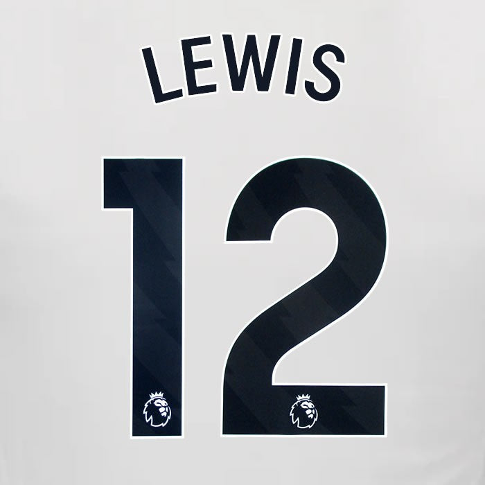 2024 2025 NEWCASTLE LEWIS 12 OFFICIAL BLACK HOME PLAYER SIZE NAME SET