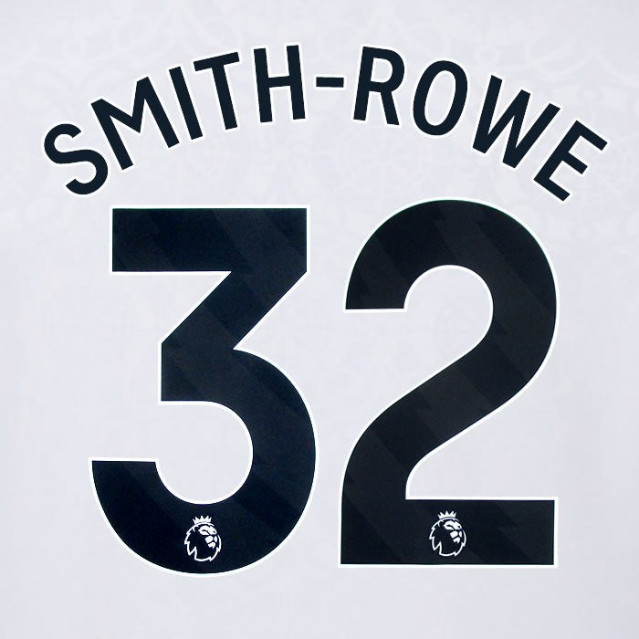 2025 2026 OFFICIAL FULHAM SMITH ROWE 32 BLACK HOME PLAYER SIZE NAMESET
