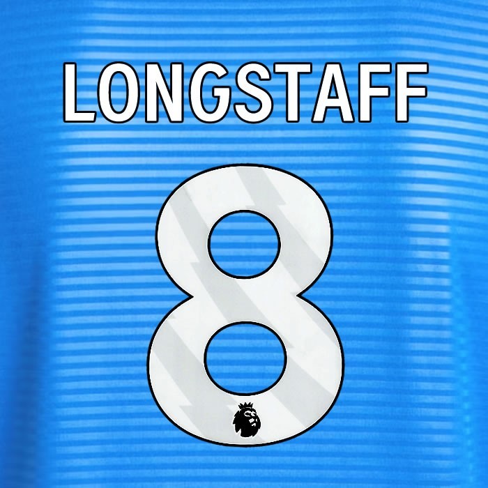 2025 2026 OFFICIAL LEEDS UNITED LONGSTAFF 8 WHITE AWAY PLAYER SIZE NAMESET