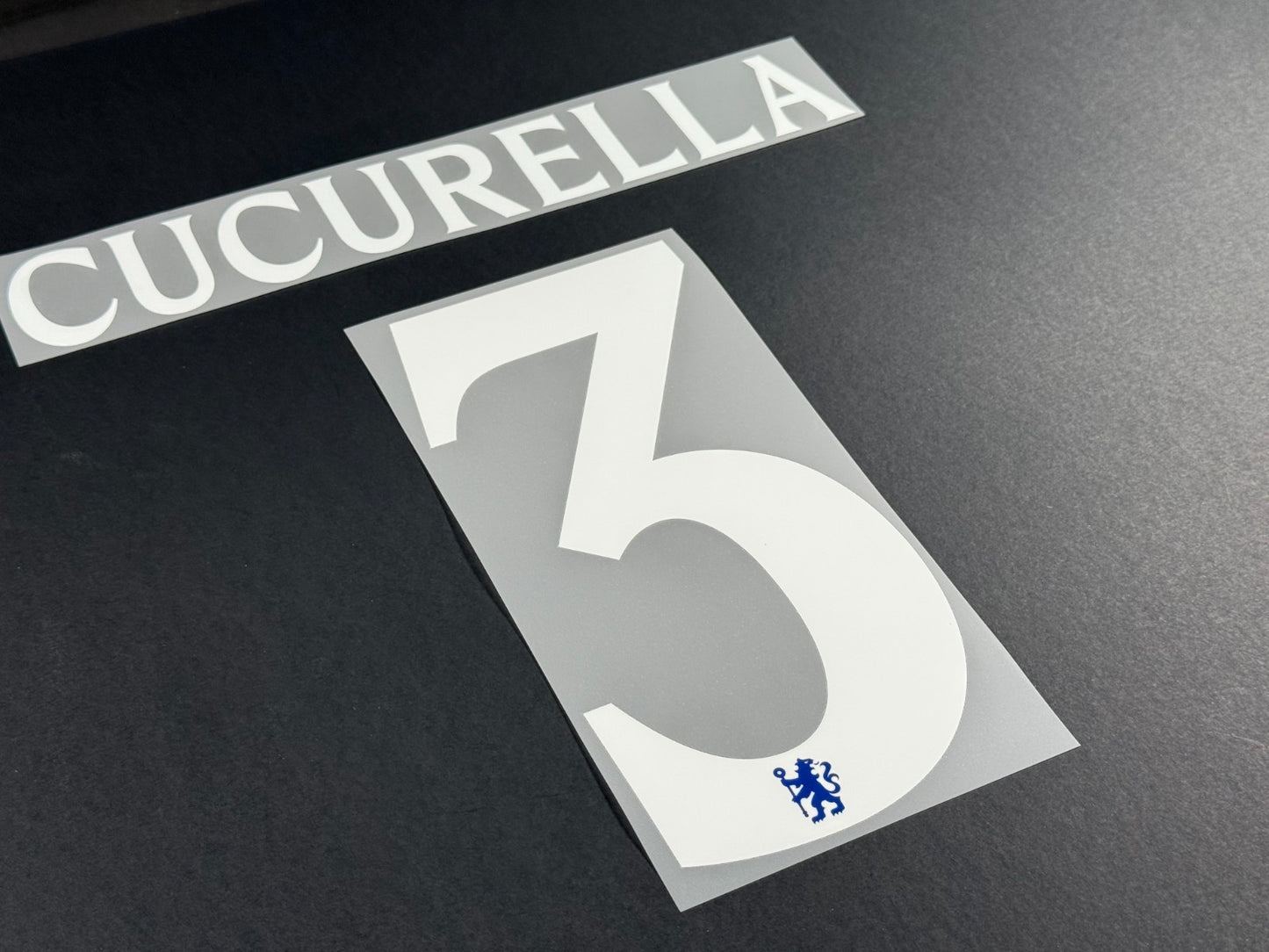 2025 2026 OFFICIAL CHELSEA CUCURELLA 3 HOME CUP PRINT PLAYER SIZE NAMESET