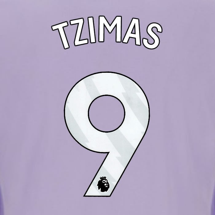 2025 2026 OFFICIAL BRIGHTON TZIMAS 9 AWAY WHITE PLAYER SIZE NAMESET
