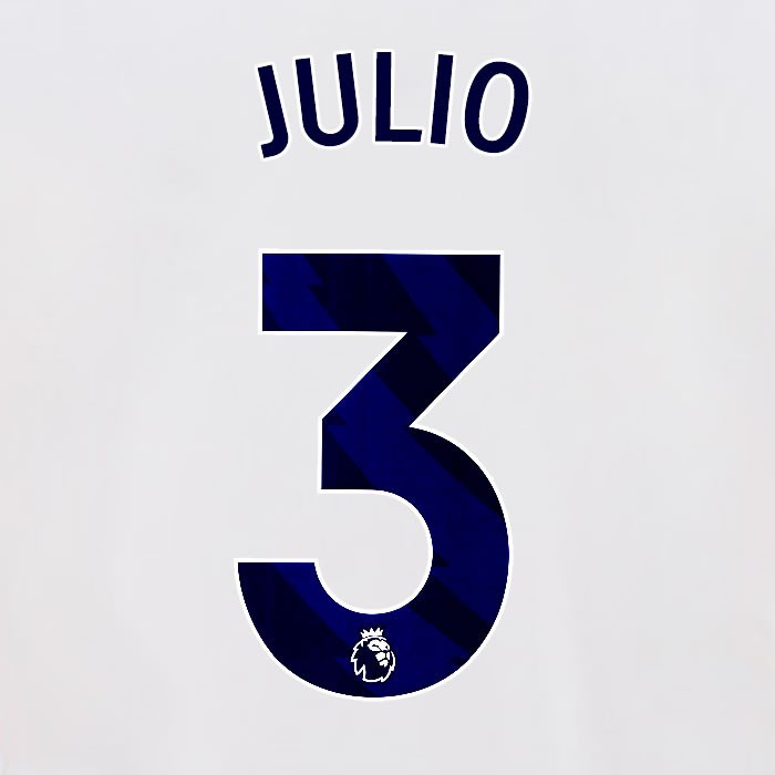 2025 2026 OFFICIAL BRIGHTON JULIO 3 HOME BLUE PLAYER SIZE NAMESET