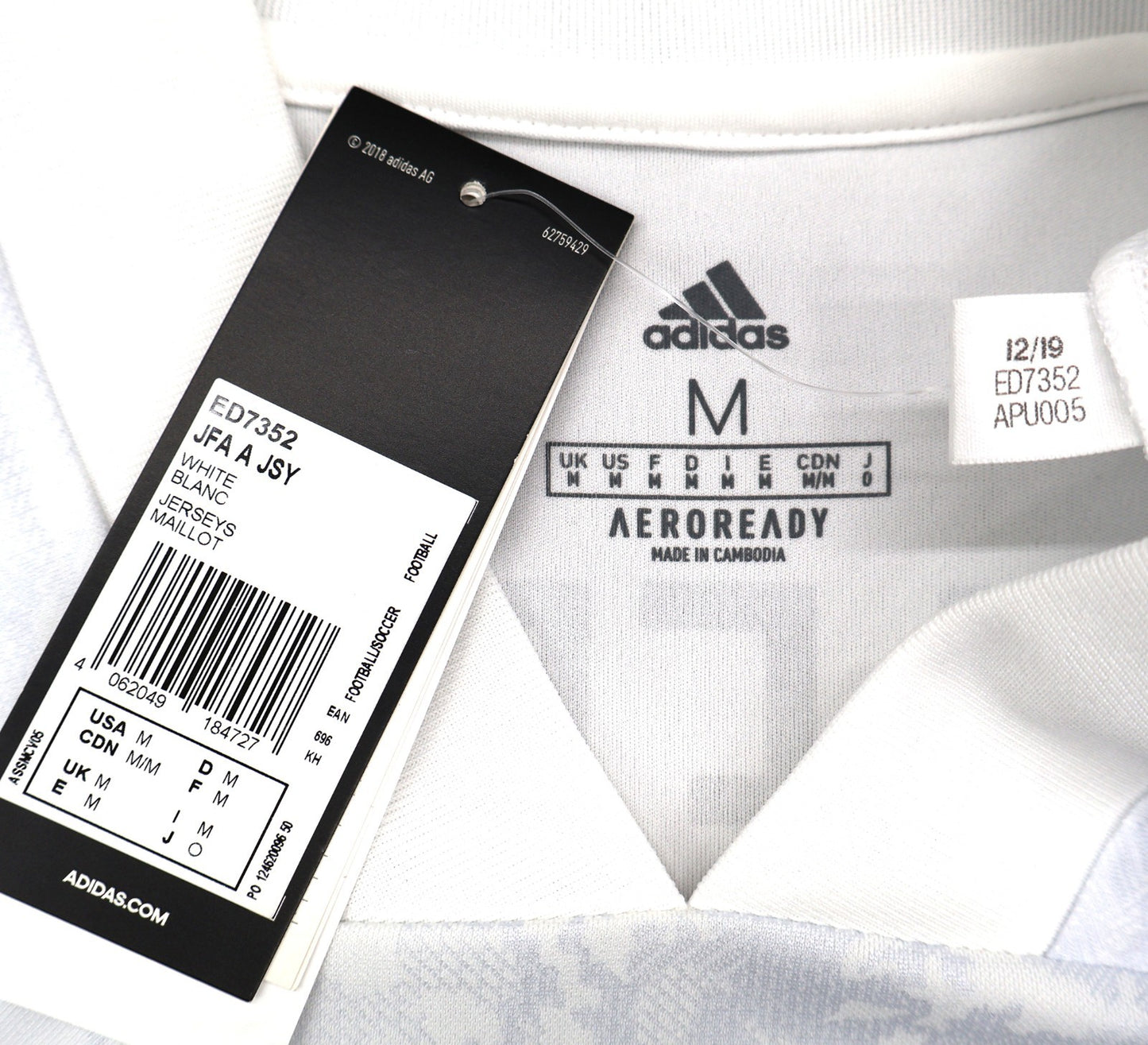 JAPAN 2020 AWAY SHIRT MAEDA 9 MEDIUM ADIDA BNWT ED7352 AEROREADY