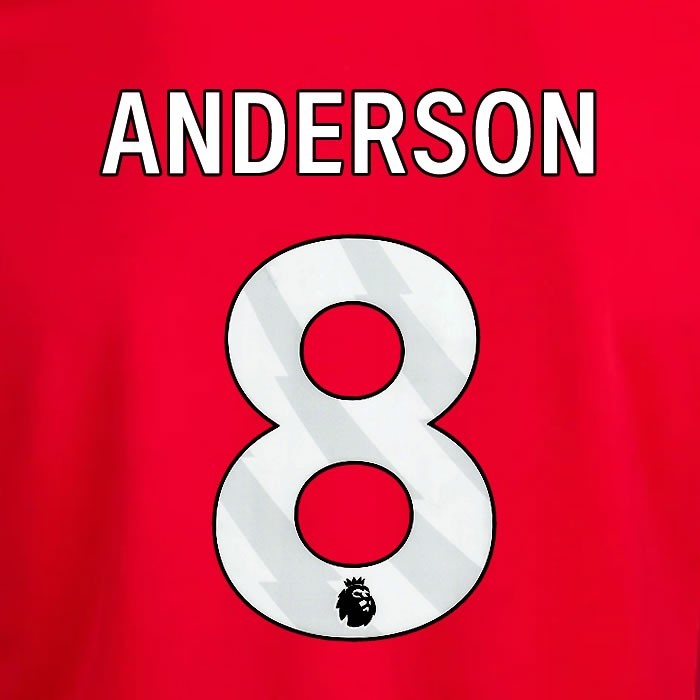 2024 2025 OFFICIAL NOTTINGHAM ANDERSON 8 WHITE HOME PLAYER SIZE NAMESET