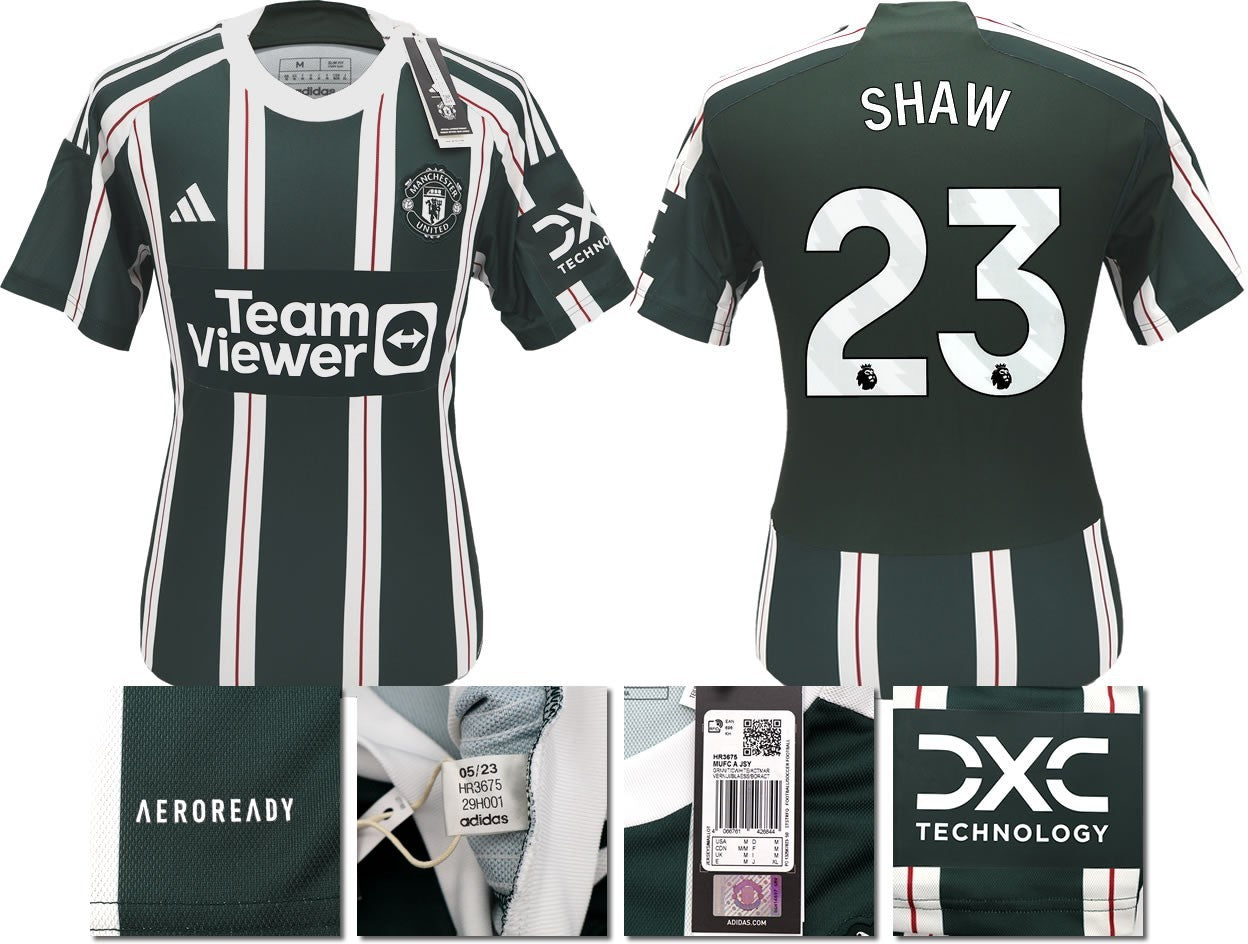 BNWT 2023 2024 MAN UTD ADIDAS AWAY SHIRT SHAW 23