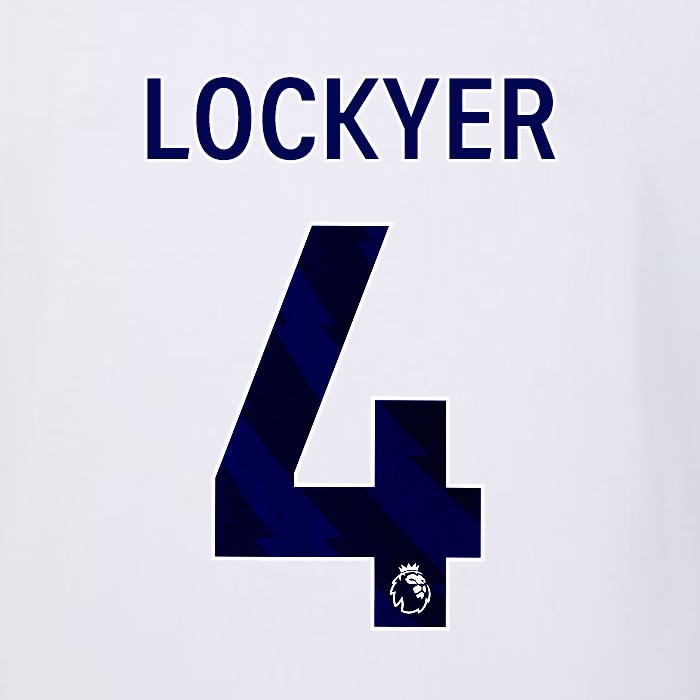 2023 2024 LUTON TOWN OFFICIAL LOCKYER 4 BLUE AWAY PLAYER SIZE NAMESET