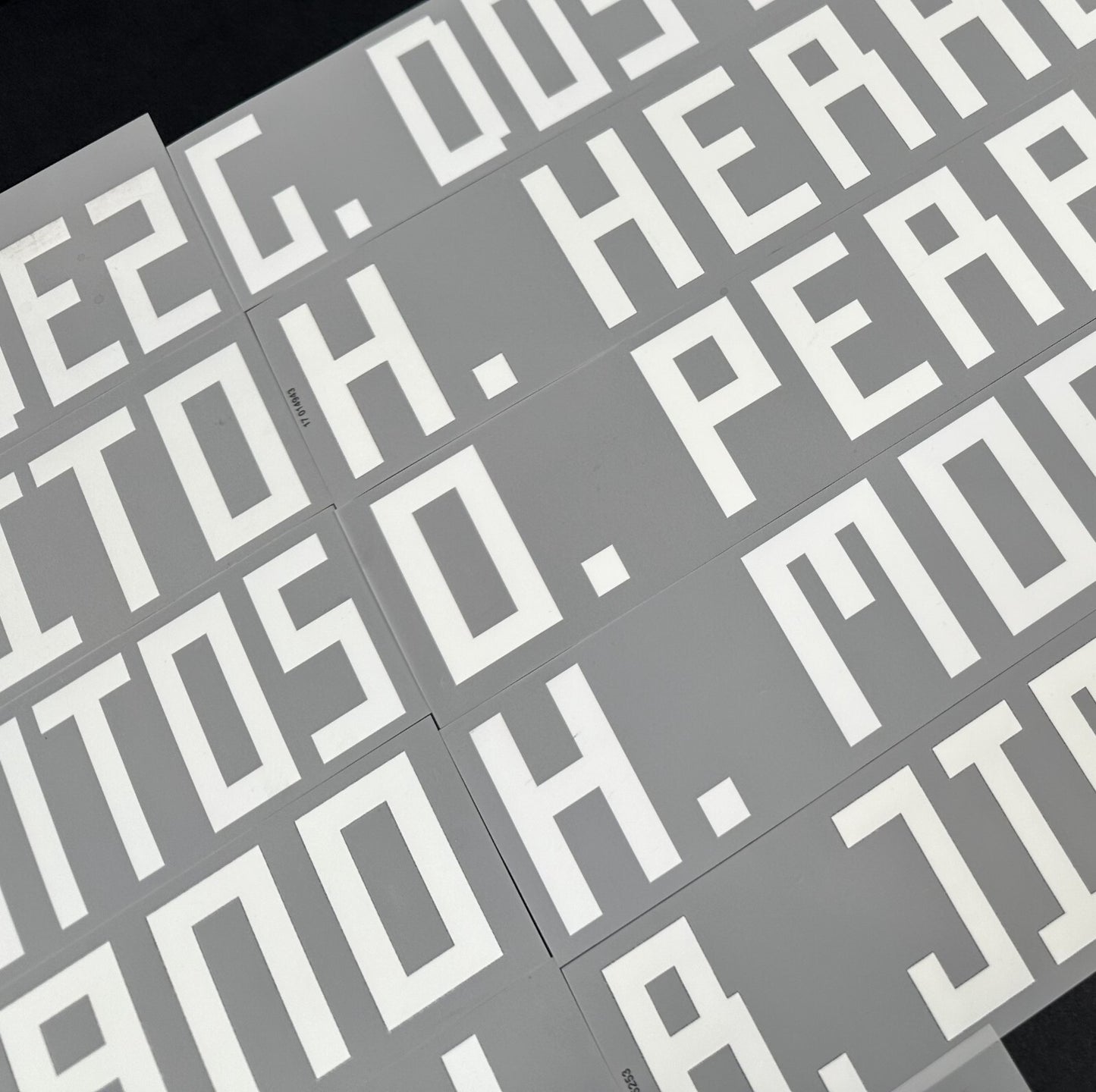 2018 2019 OFFICIAL DekoGraphics MEXICO HOME WHITE PLAYER SIZE NAME BLOCKS