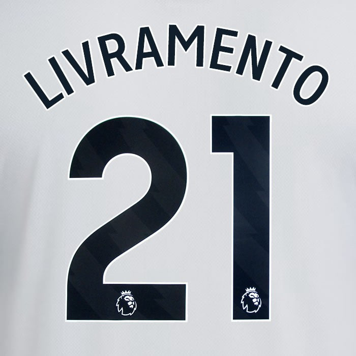 2025 2026 NEWCASTLE LIVRAMENTO 21 OFFICIAL BLACK HOME PLAYER SIZE NAME SET