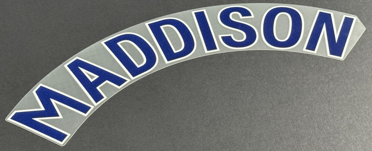 TOTTENHAM 24/25 MADDISON OFFICIAL AVERY DENNISON BLUE PLAYER SIZE NAME ONLY