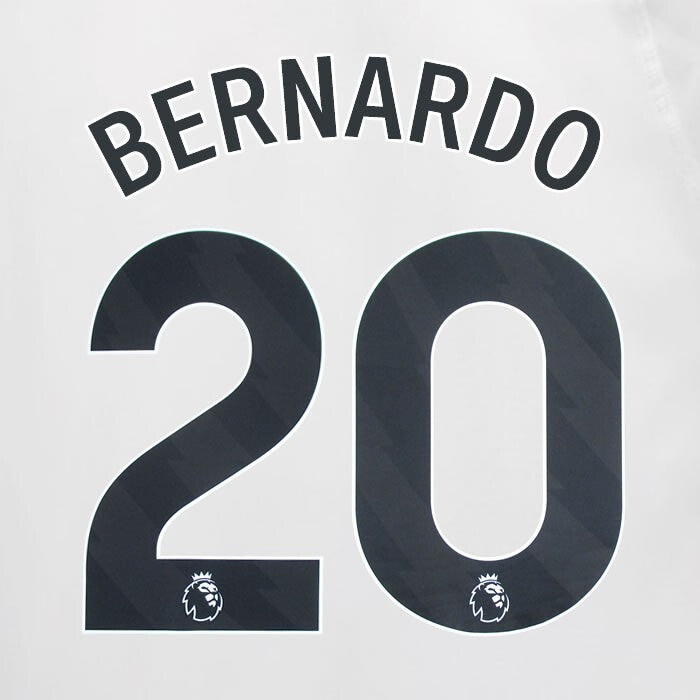 2023 2024 MAN CITY BERNARDO 20 BLACK AWAY PLAYER SIZE NAME SET