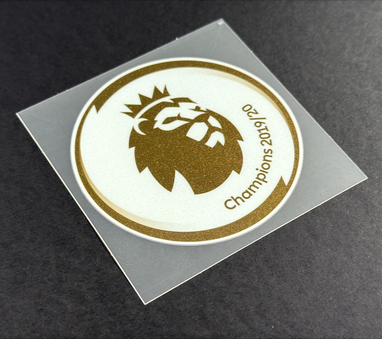 2019 2020 OFFICIAL LIVERPOOL CHAMPIONS PLAYER SIZE SLEEVE PATCH 80mm