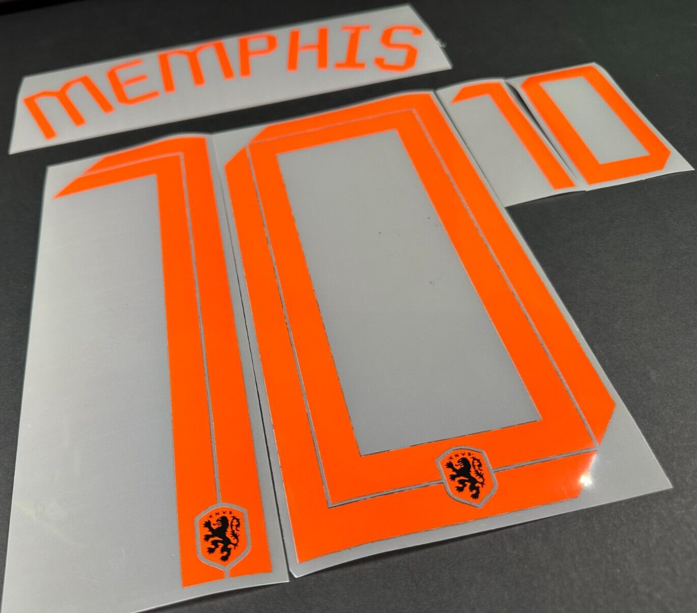 HOLLAND 2020 2021 OFFICIAL SPORTING ID MEMPHIS 10 AWAY PLAYER SIZE NAMESET