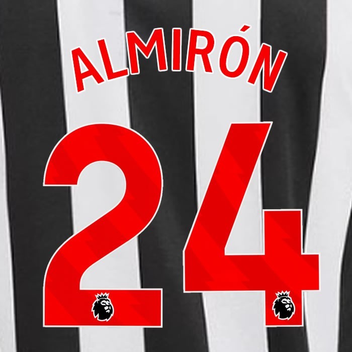 2023 2024 NEWCASTLE ALMIRON 24 OFFICIAL RED HOME PLAYER SIZE NAME SET