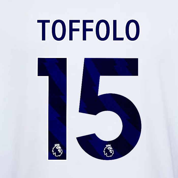 2023 2024 OFFICIAL NOTTINGHAM TOFFOLO 15 BLUE AWAY PLAYER SIZE NAMESET