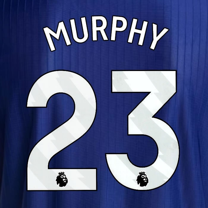 2025 2026 NEWCASTLE MURPHY 23 OFFICIAL WHITE 3RD PLAYER SIZE NAME SET