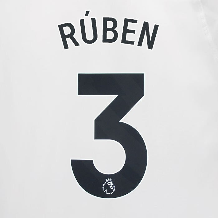 2023 2024 MAN CITY RUBEN 3 BLACK AWAY PLAYER SIZE NAME SET