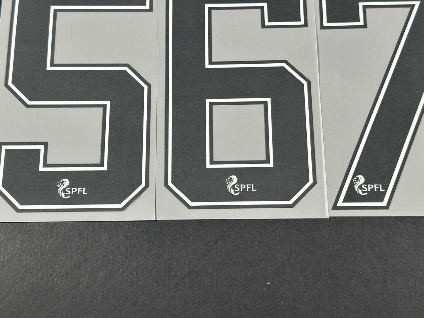 2020 2023 OFFICIAL ELMS UK SCOTTISH SPFL BLACK KIDS SIZE SHIRT NUMBERS