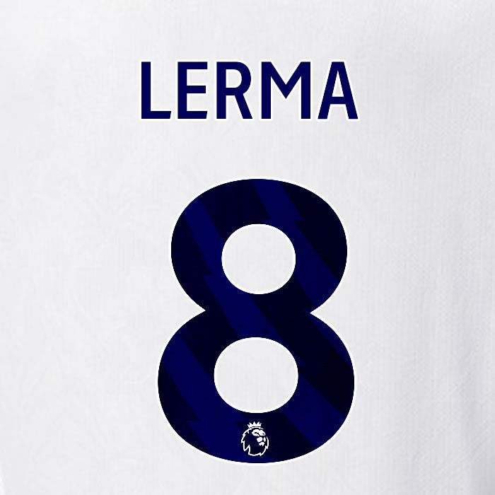 2025 2026 OFFICIAL CRYSTAL PALACE LERMA 8 BLUE AWAY PLAYER SIZE NAMESET