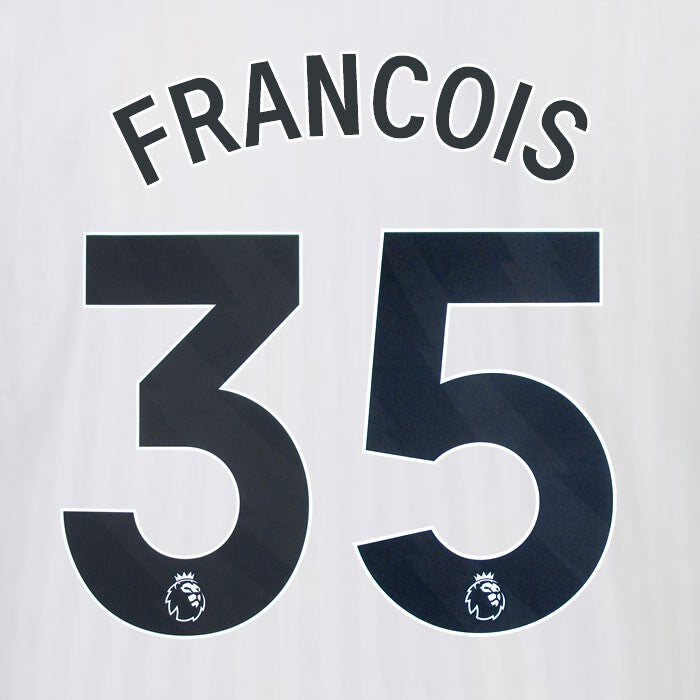 2023 2024 OFFICIAL FULHAM AVERY DENNISON FRANCOIS 35 HOME PLAYER SIZE NAMESET