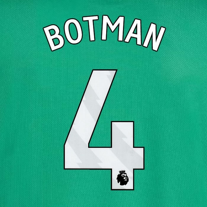 2025 2026 NEWCASTLE BOTMAN 4 OFFICIAL WHITE AWAY PLAYER SIZE NAME SET