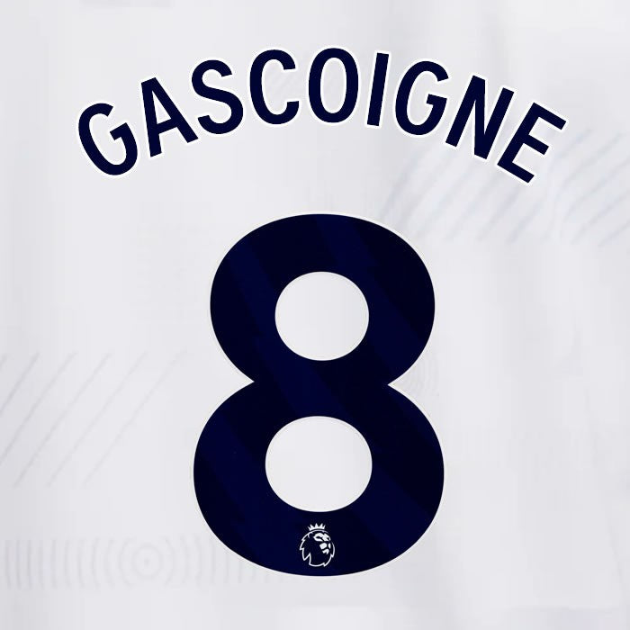 SPURS 2023 2024 GASCOIGNE 8 BLUE HOME PLAYER SIZE NAME SET
