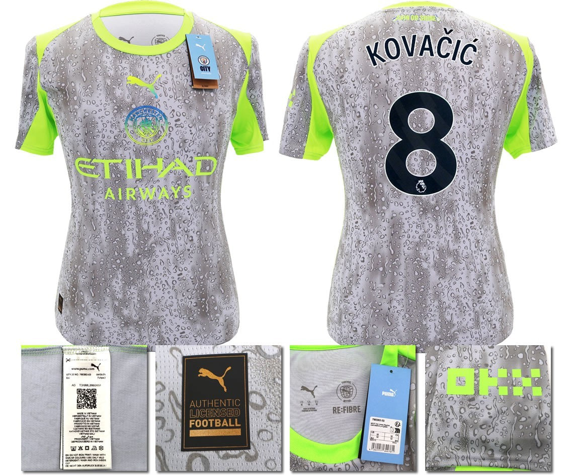 BNWT 2025 2026 MAN CITY PUMA THIRD KOVACIC 8 FOOTBALL SHIRT
