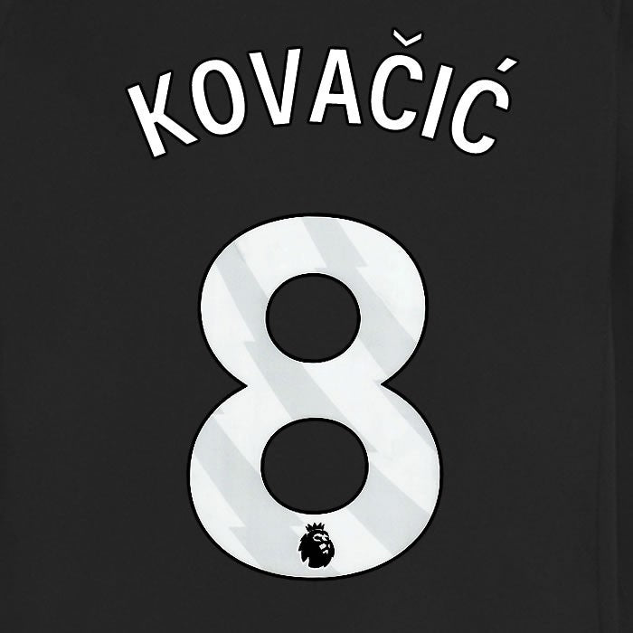 2025 2026 MANCHESTER CITY KOVACIC 8 WHITE AWAY PLAYER SIZE NAME SET