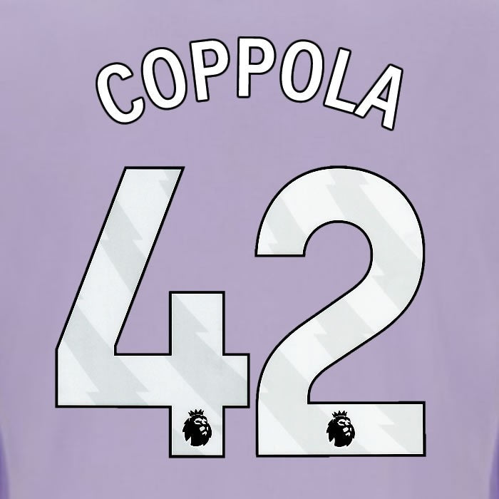 2025 2026 OFFICIAL BRIGHTON COPPOLA 42 AWAY WHITE PLAYER SIZE NAMESET